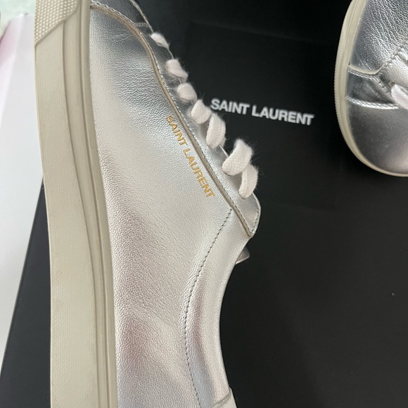 Andy low top Saint Laurent silver - Picture 7 of 8